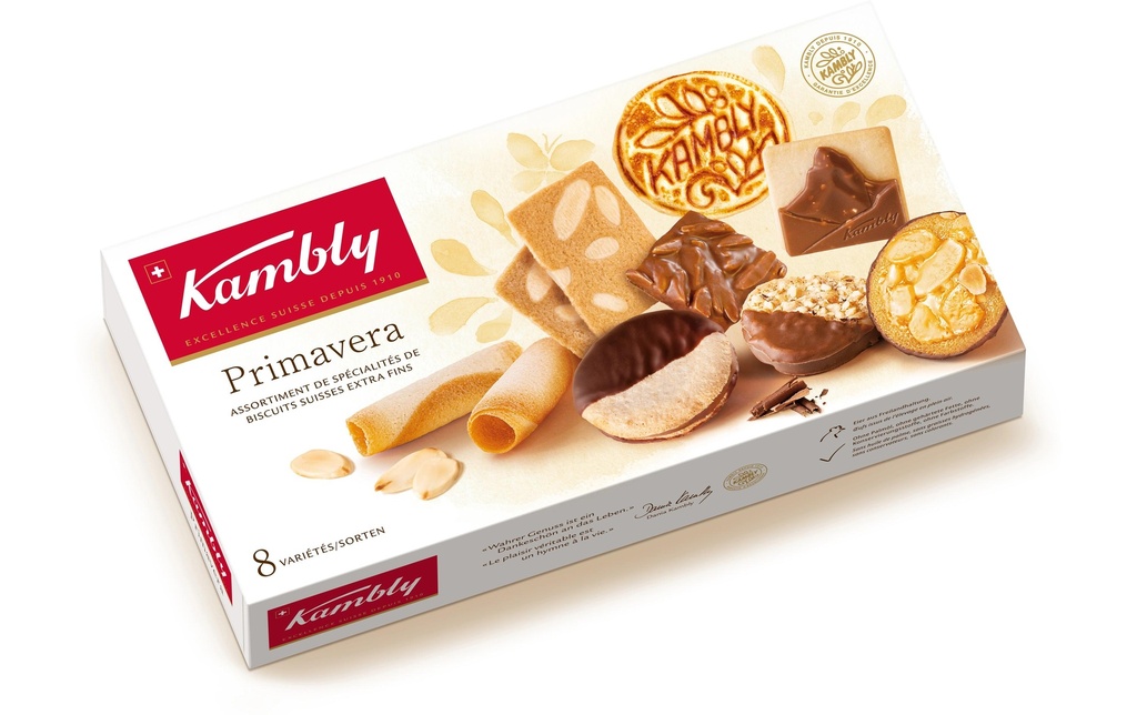 KAMBLY Kambly Primavera 175g 8 sortes (175 pces)