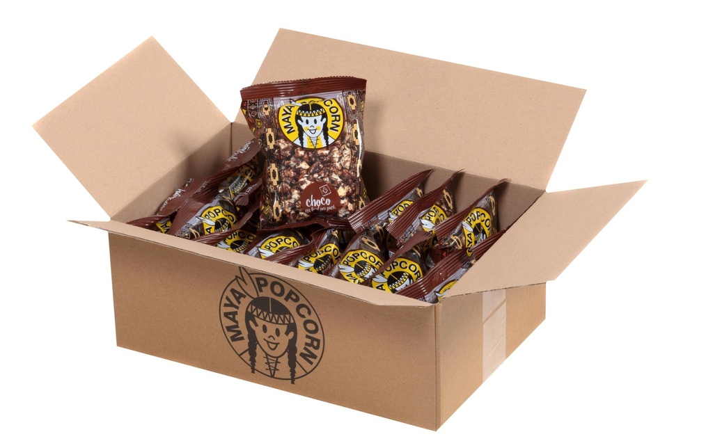 MAYA POPCORN Maya popcorn choco 33g sac. (33 pces)