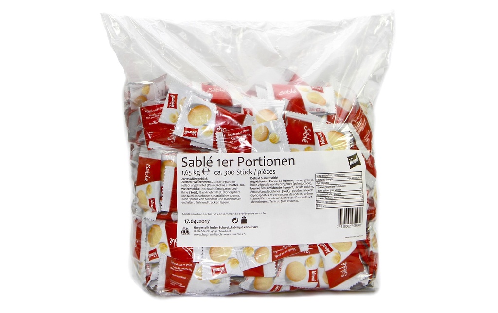 WERNLI Wernli Sablé 6.7g (300 pces)