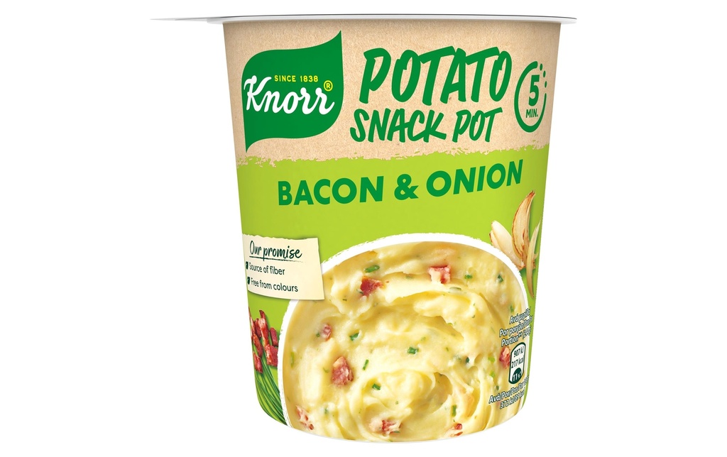 KNORR Potato Snack Pot Bacon&Onion (51 pces)
