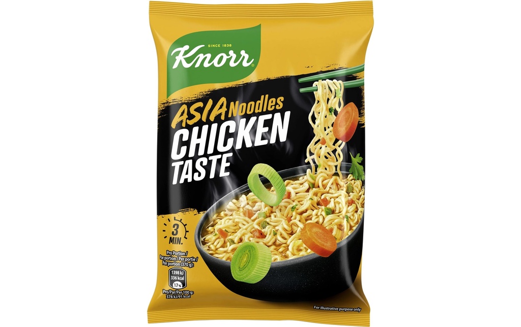 KNORR Asia Noodles sachet Chicken (70 pces)