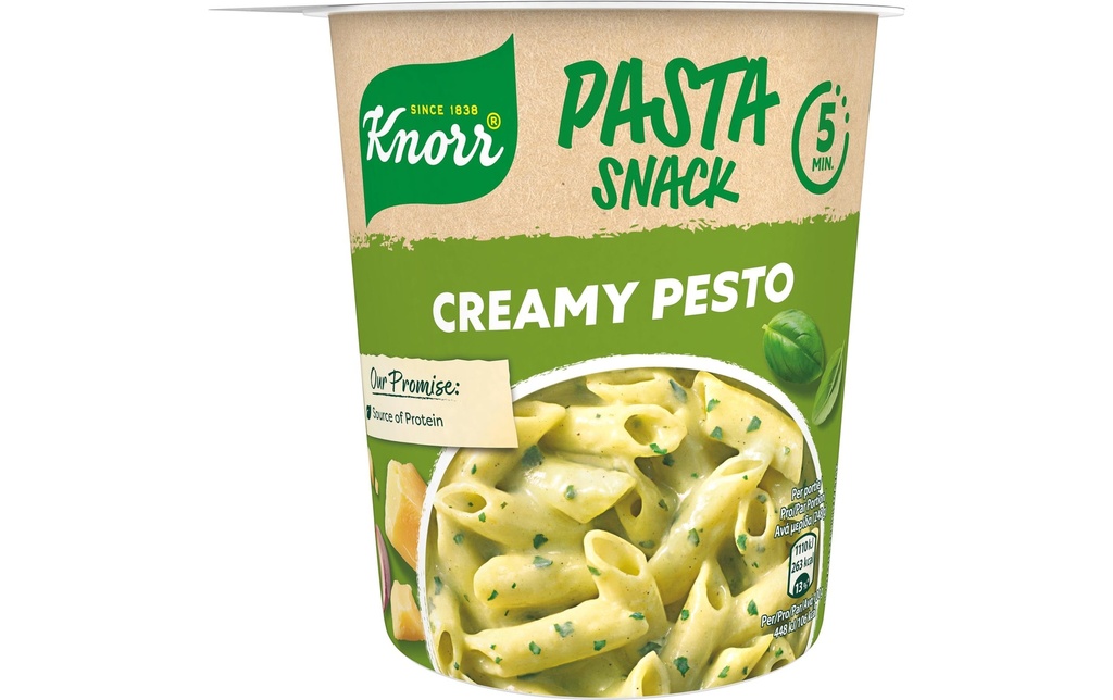 KNORR Pasta snack au pesto vert (68 pces)