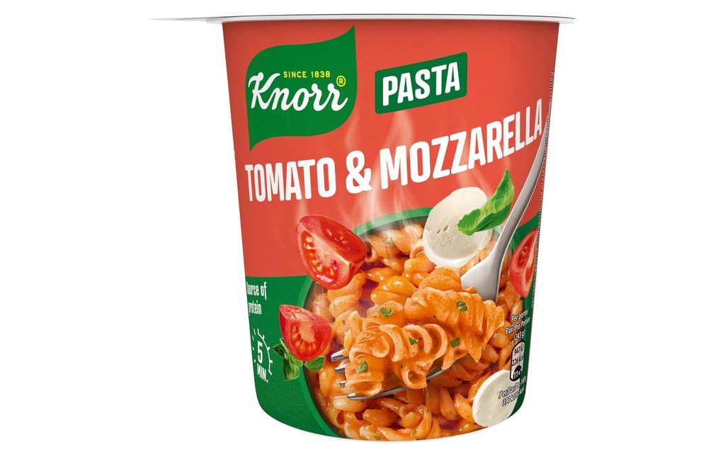 KNORR Pasta Snack Tomato Mozzarella (72 pces)