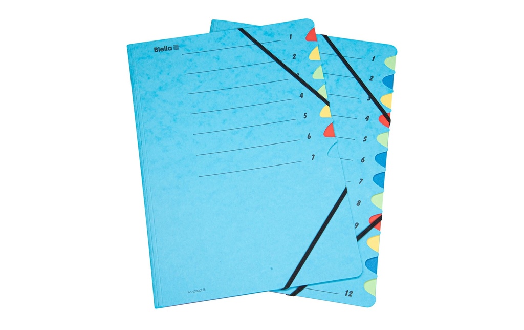 [103284123] BIELLA Class.-comp.A4 12p.bleu