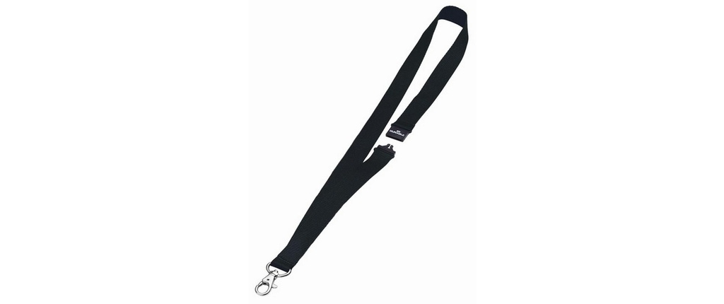 DURABLE Ruban textile 20 noir (10 pces)