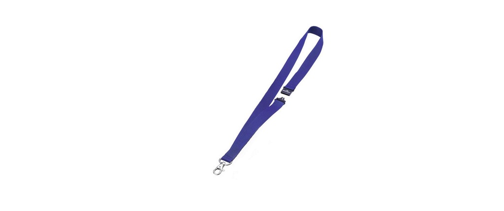 DURABLE Ruban textile 20 bleu foncé (10 pces)