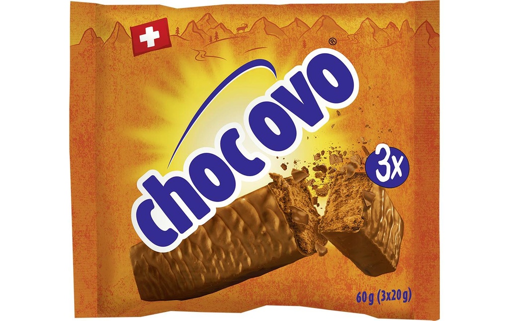 OVOMALTINE Choc Ovo 3x20g (3 pces)