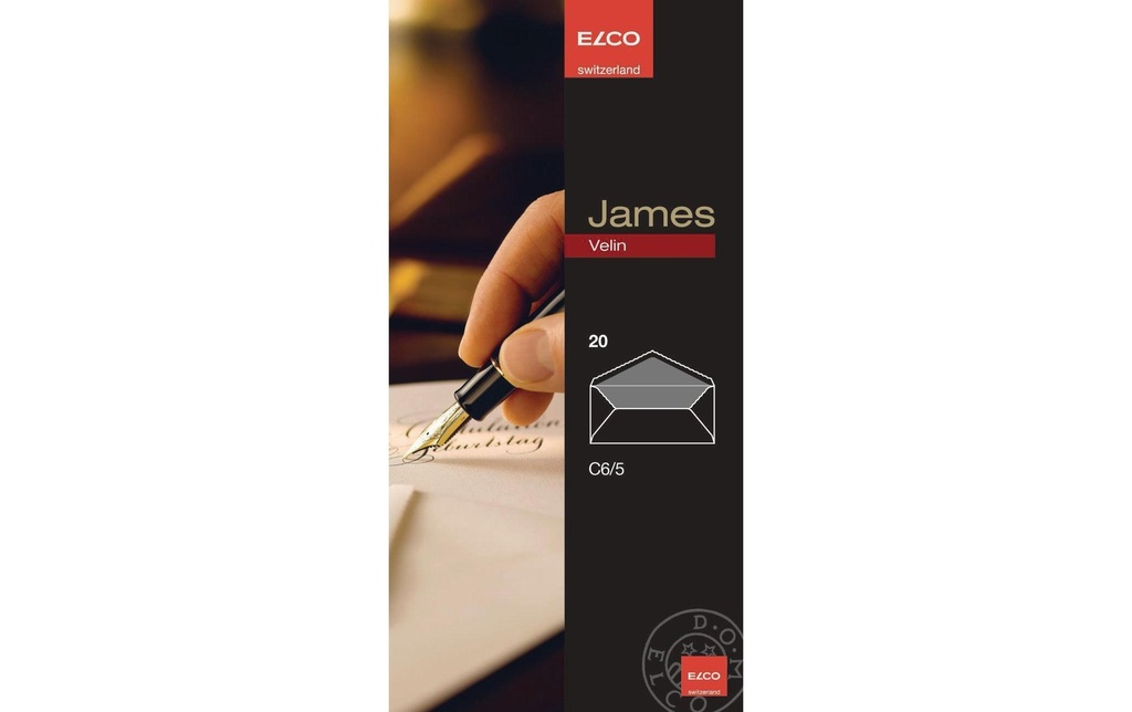 ELCO Enveloppes James Velin C5/6 (20 pces)