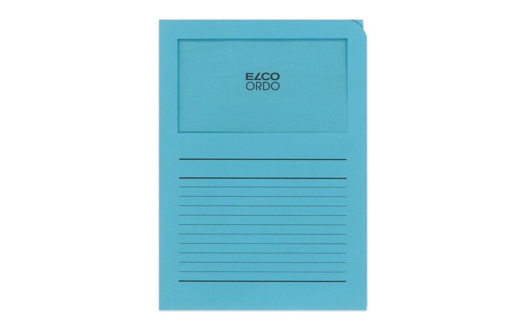 ELCO Ordo classico av.impr. bleu cl (10 pces)