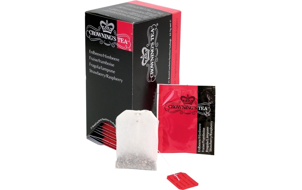 CROWNING'S TEA Thé frais/framboise 25pcs (25 pces)