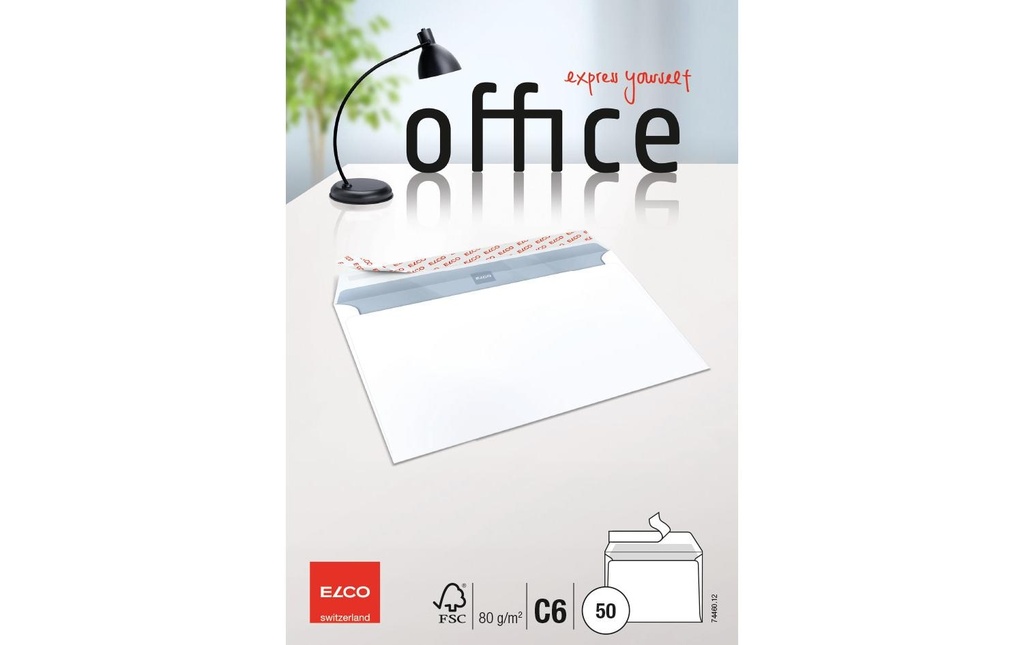 ELCO Enveloppes Office C6 (50 pces)