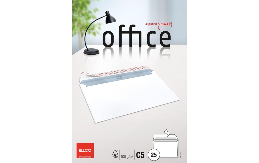 ELCO Enveloppes Office C5 (25 pces)
