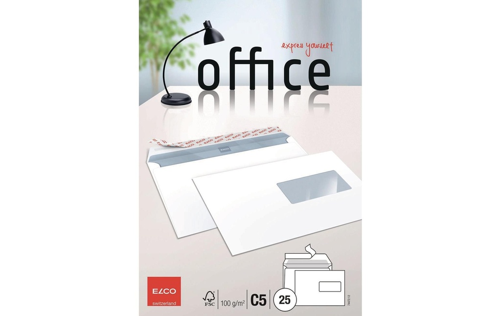ELCO Enveloppes Office C5 f.d. (25 pces)