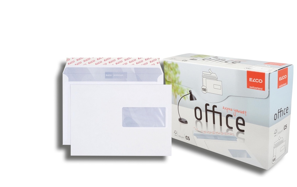 ELCO Enveloppes Office C5 f.d. (100 pces)