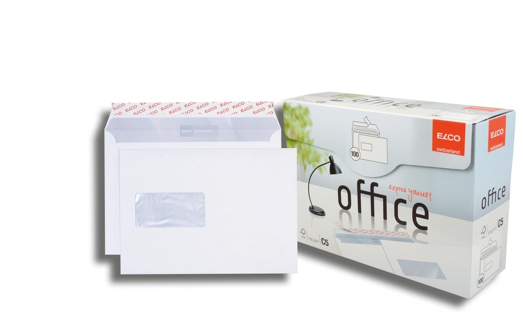 ELCO Enveloppes Office C5 f.g. (100 pces)