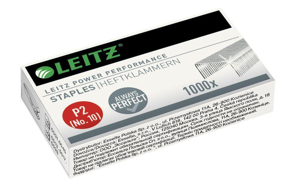 LEITZ Agrafes No 10 (1000 pces)
