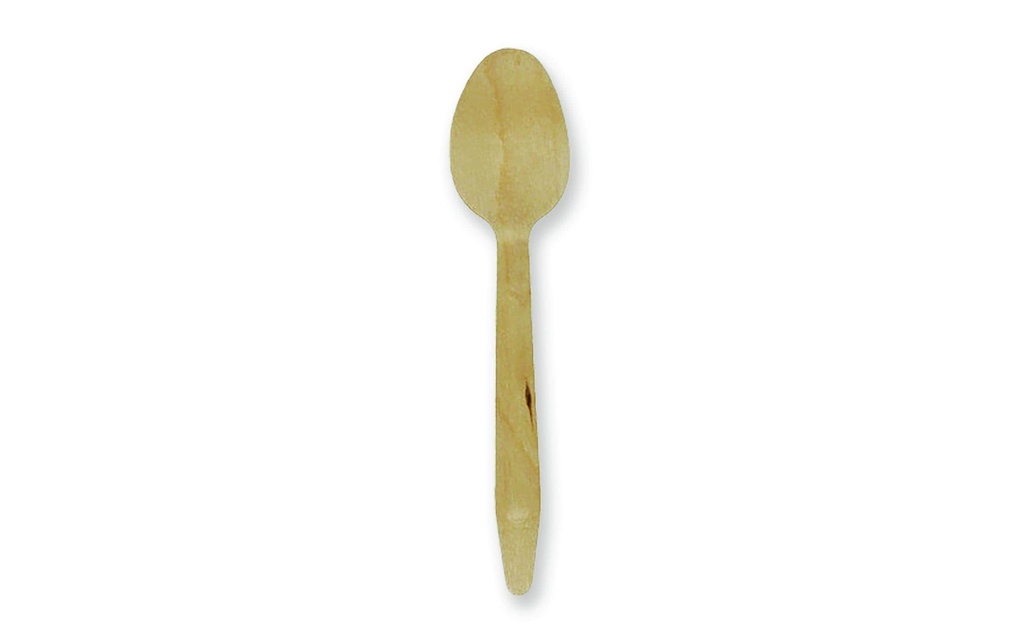 [187261003] LINEA VERDE BY ELCO Couv.en bois Cuillère 16.5cm (100 pces)