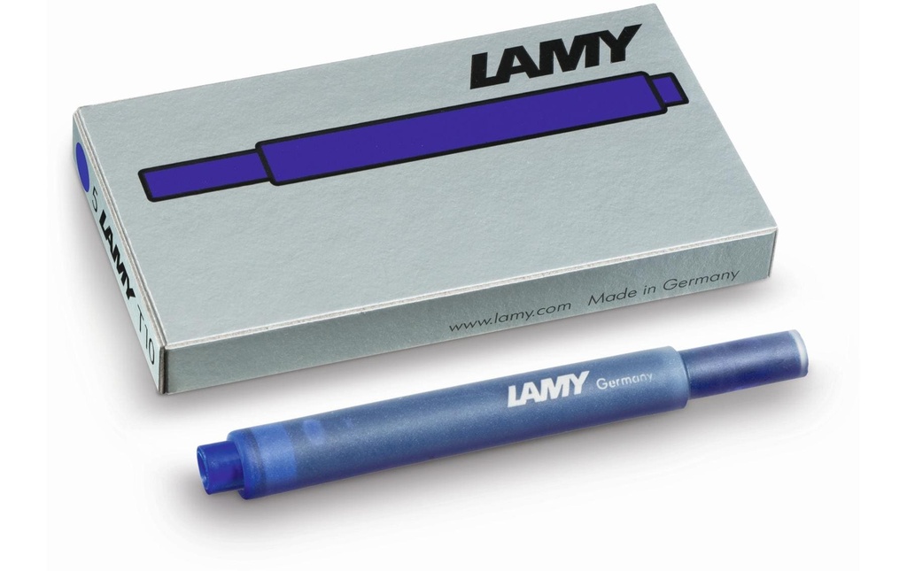 LAMY Cartouche encre T10 bleu effaç (5 pces)