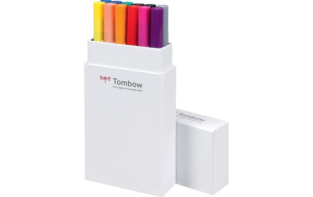 TOMBOW Tombow brush pen teintes princ (12 pces)