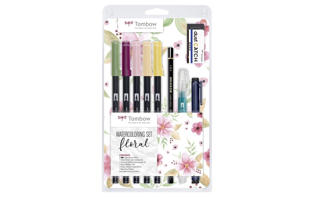 TOMBOW Tombow brush pen Watercol.Flor (10 pces)