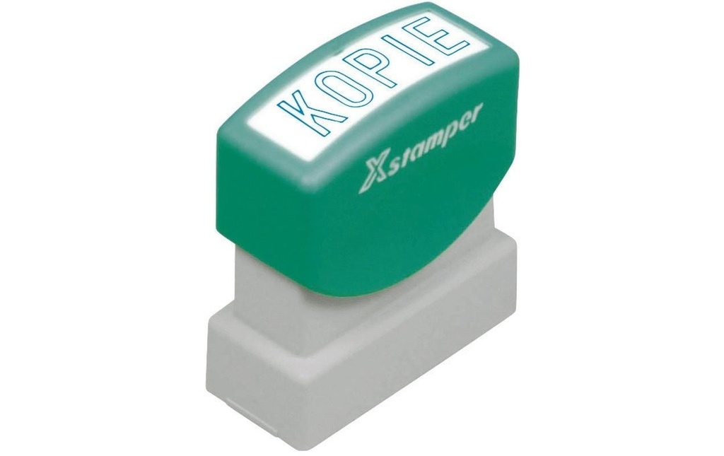 X-STAMPER X-Stamper Kopie blau