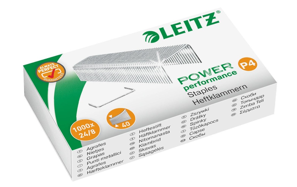 LEITZ agrafes 24/8 5571 (1000 pces)