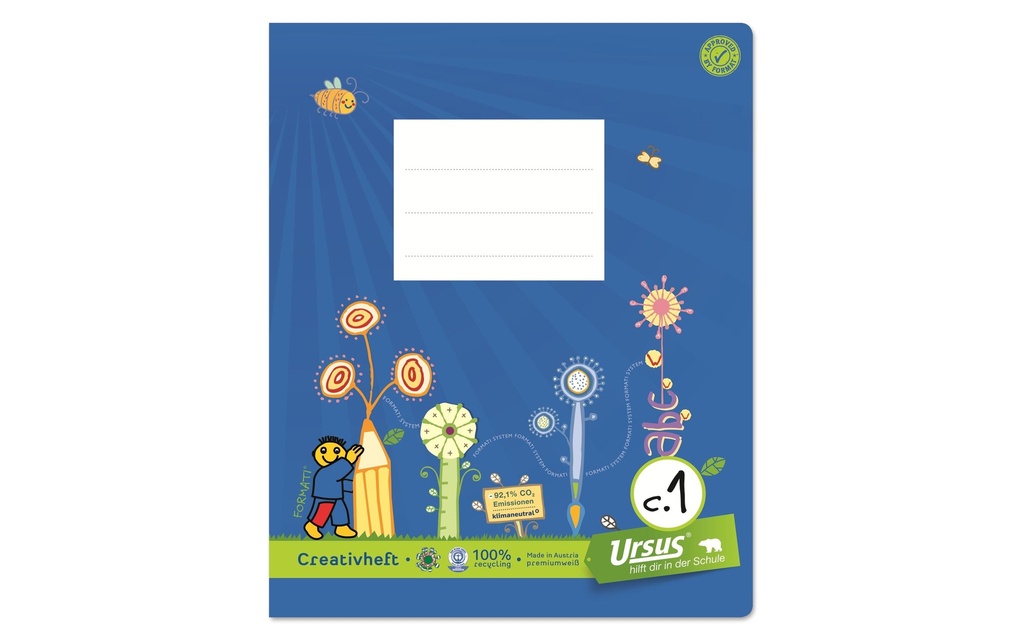 [199605041] EHRBAR Cah. scolaire Formati Quart C1