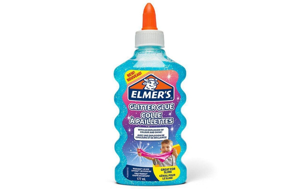 ELMER'S Colle pailletée bleu (177 pces)