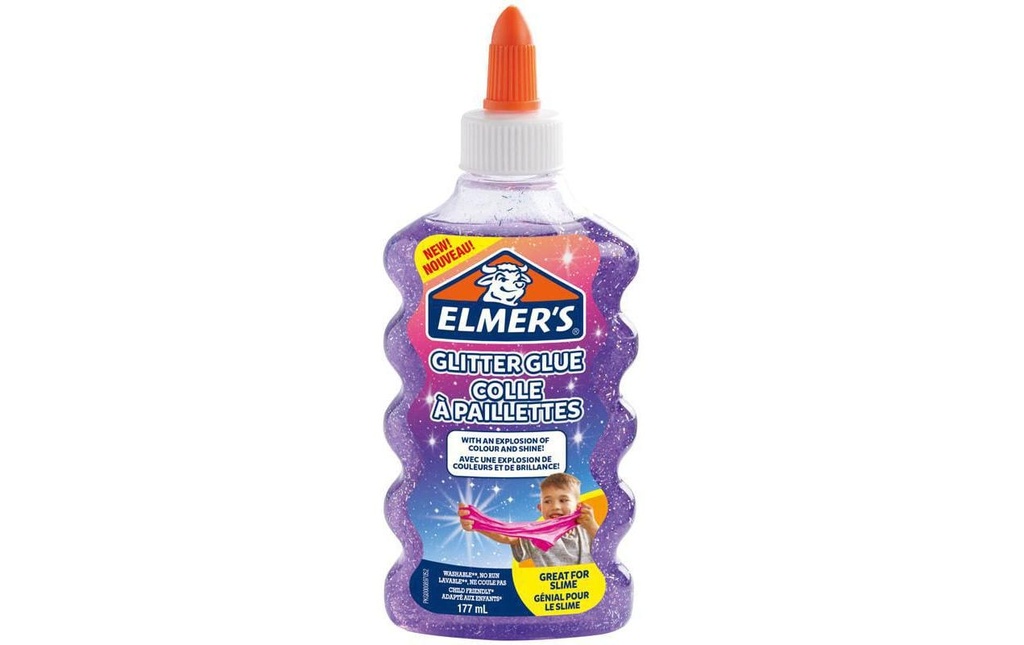 ELMER'S Colle pailletée violet (177 pces)
