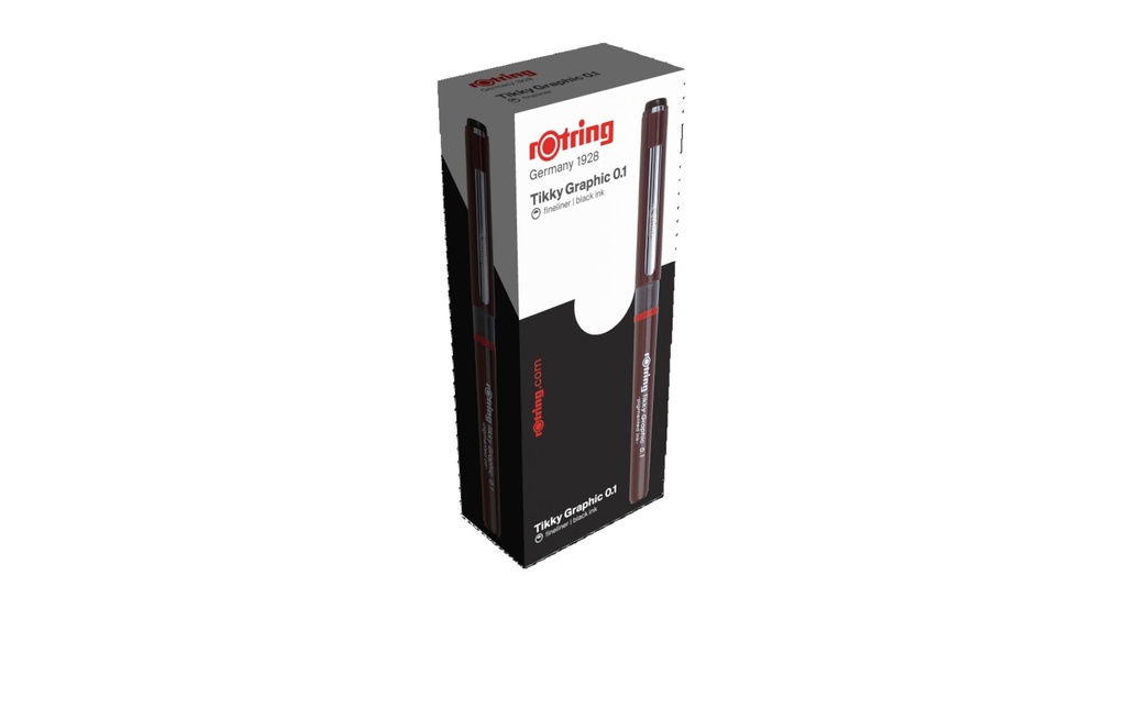 ROTRING Feutre TikkyGraphic 0.1 bord.