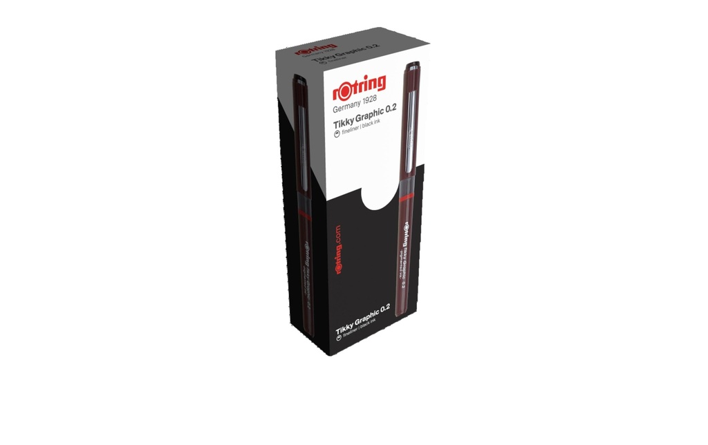 ROTRING Feutre TikkyGraphic 0.2 bord.