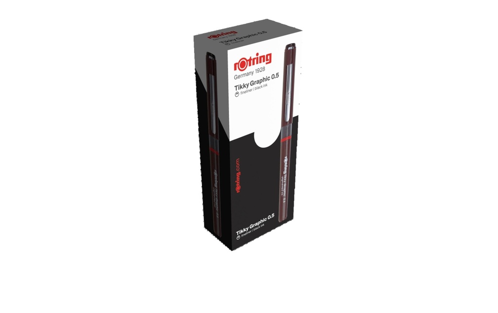 ROTRING Feutre TikkyGraphic 0.5 bord.
