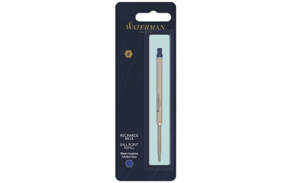 WATERMAN Mine Stylo bille Maxima M bleu