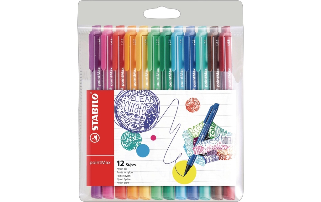 STABILO PointMax étui (12 pces)