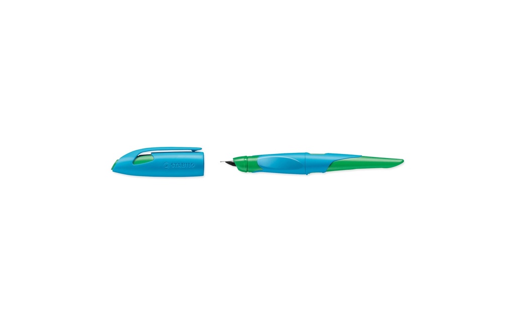 STABILO Plume EASYbirdy D bleu claire