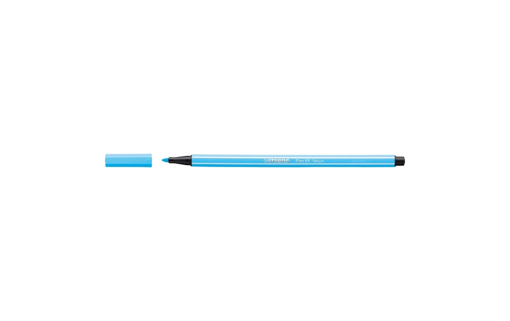 STABILO Pen 68 bleu fluo