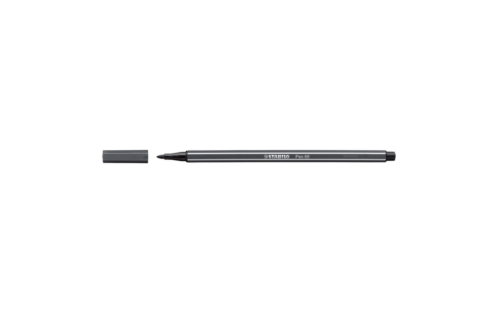 STABILO Pen 68 gris noir