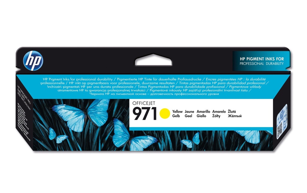 HP HP cart.d'encre 971 yellow
