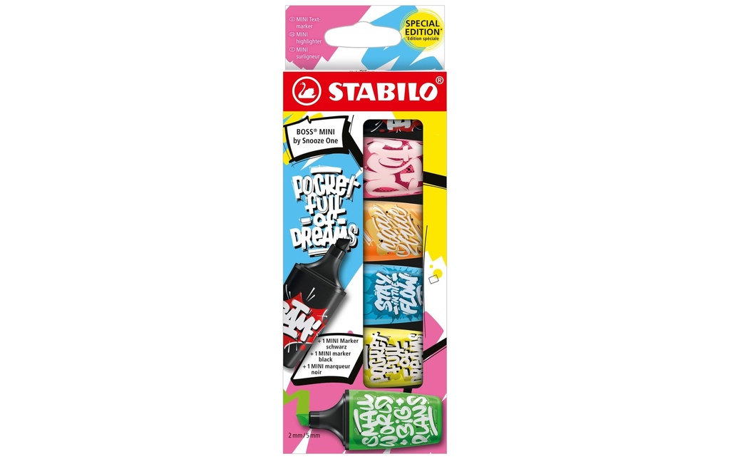 STABILO STABILO Boss MINI snooze ét.ca (6 pces)