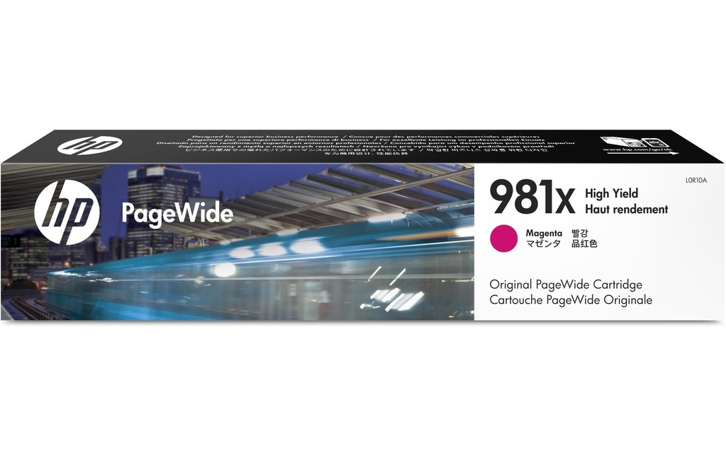 HP HP cart.d'encre 981X magenta