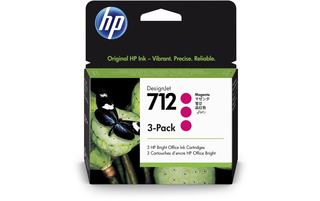HP HP cart.encre 712 magenta 3P (3 pces)