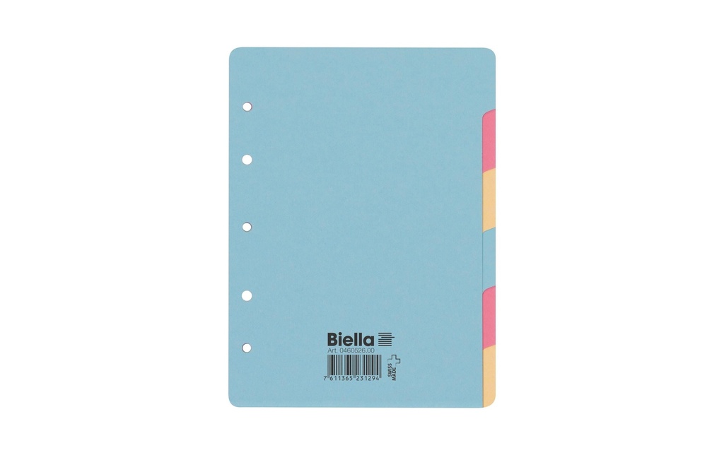 BIELLA Répertoire neutre A5 6ongl.