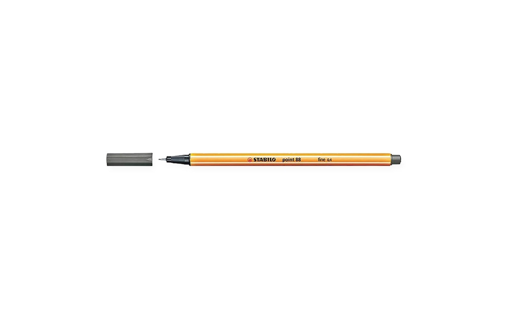 STABILO Point 88 gris foncé