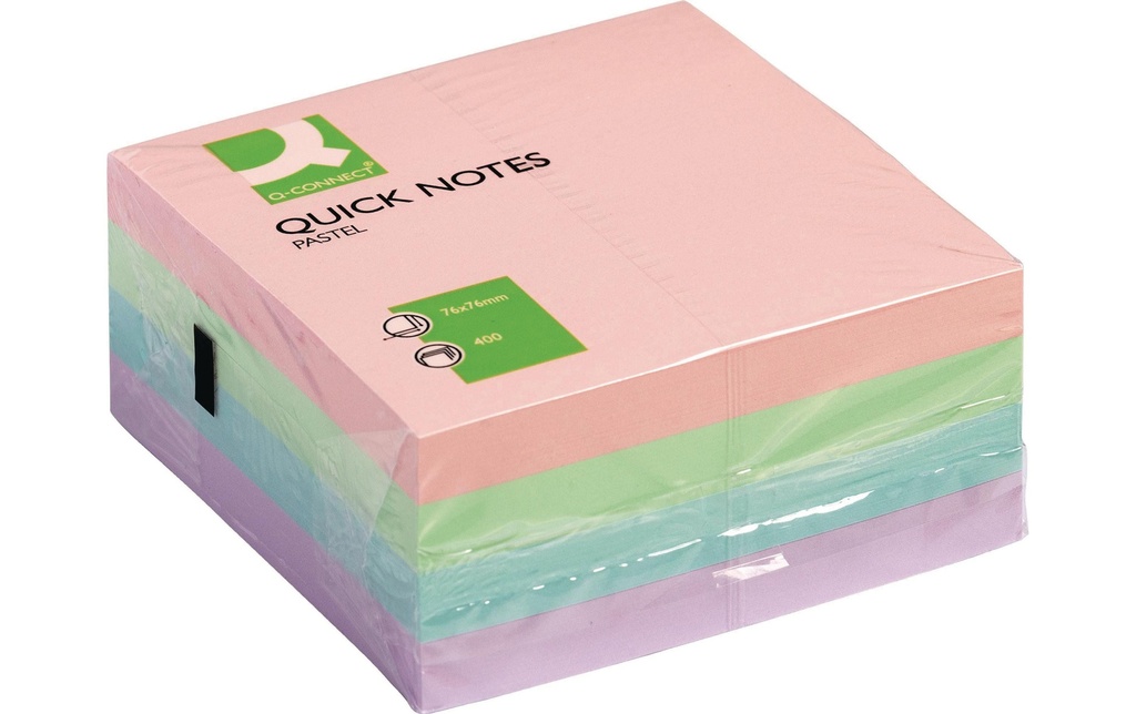 Q-CONNECT Quick Notes cube 76x76mm paste (400 pces)