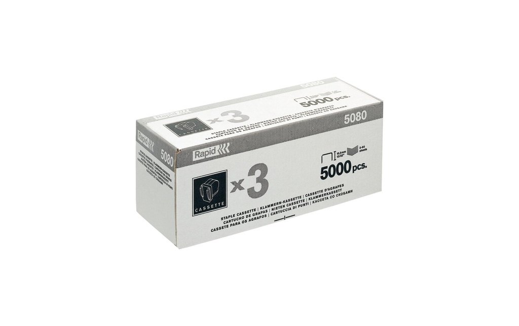 RAPID Agrafes 5080e emb de 3 (3 pces)