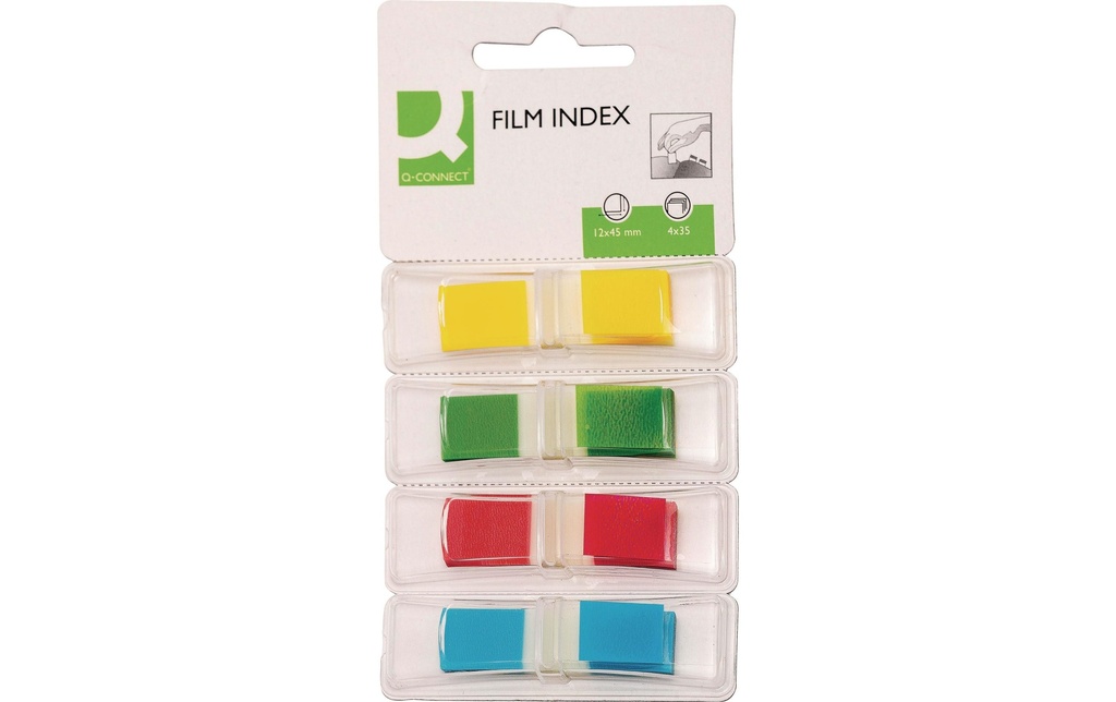 Q-CONNECT Index Marker, 4 coul.ass.