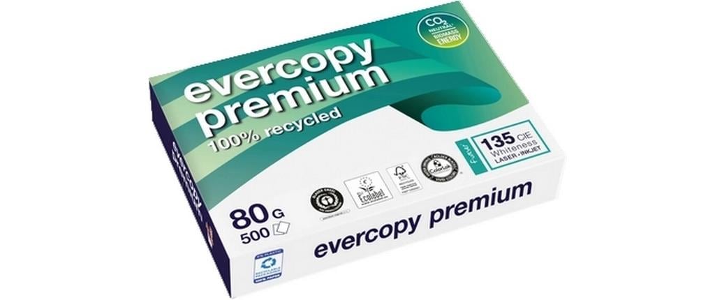 CLAIREFONTAINE Pap.copie Evercopy A4 80g Pal. (500 pces)