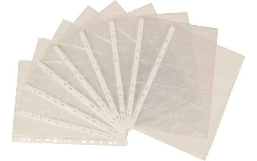 CONNECT Pochette de présentation 10 pièces, Transparent