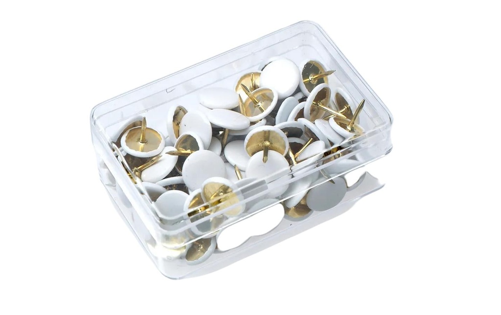 ALCO Punaises blanc (100 pces)