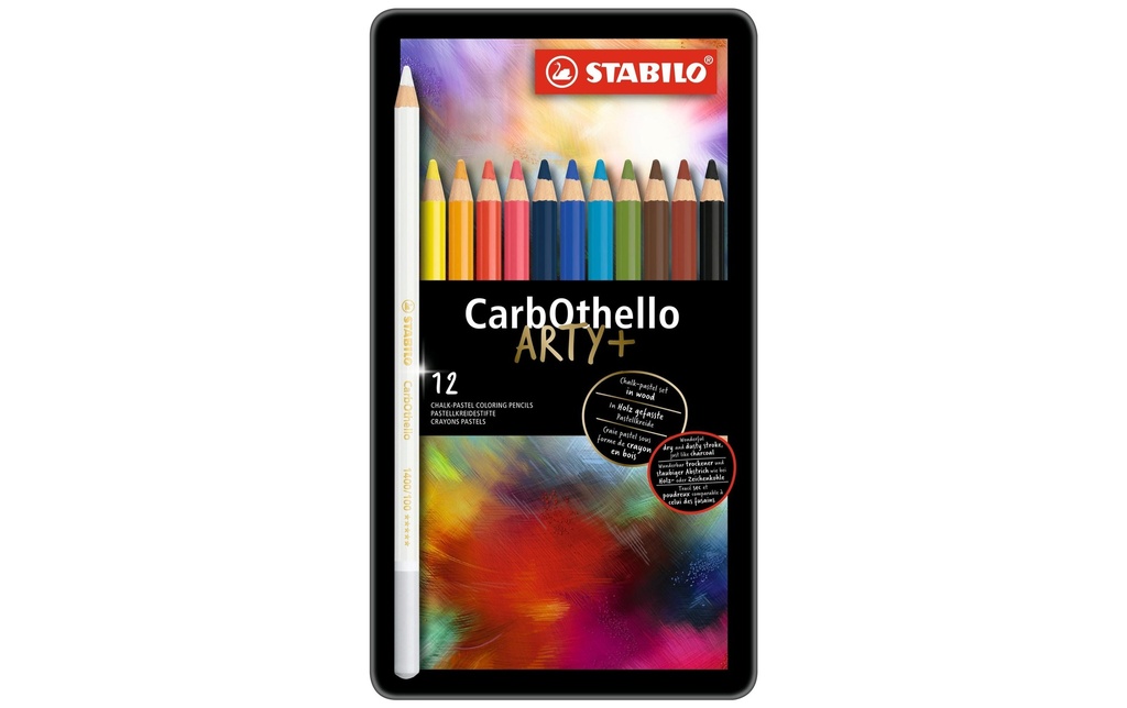 STABILO CarbOthello crayon pastel (12 pces)